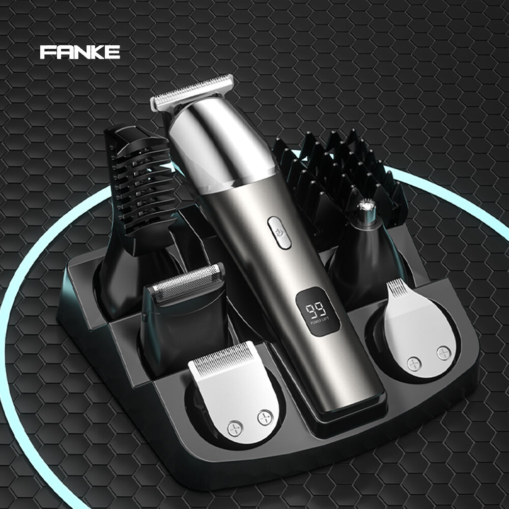 6 in 1 プロフェッショナル電動シェーバー 無線式ヘアクリッパー